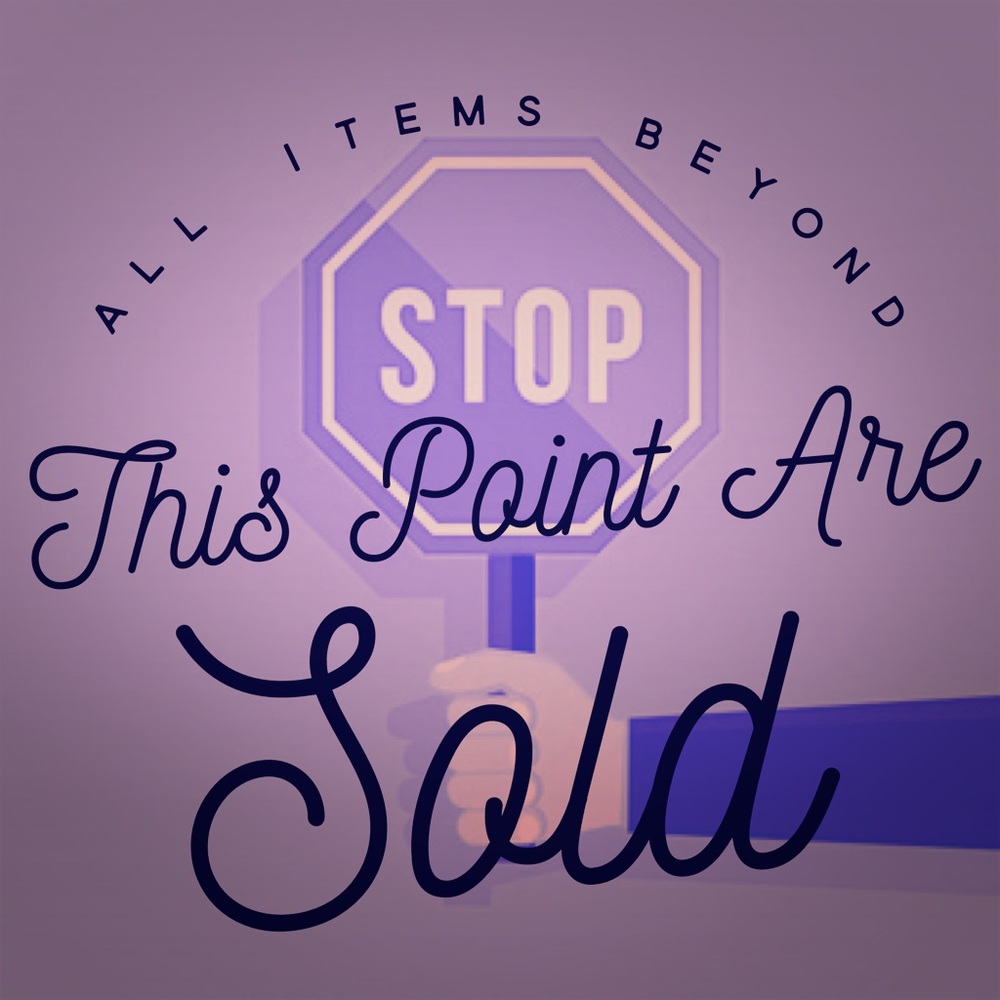 💸💸💸 SOLD 💸💸💸